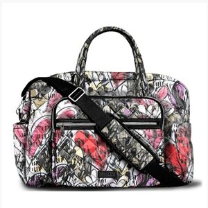 Multicolor Quilted Travel Bag